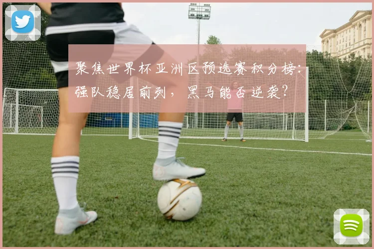 聚焦世界杯亚洲区预选赛积分榜：强队稳居前列，黑马能否逆袭？